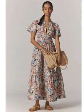 Anthropologie Somerset Midi Dress Size M
